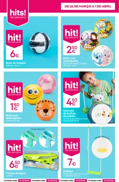Pré-visualização Pepco folheto válido de 26.03.2026 | Página: 2 | Produtos: Agua, Baloiço, Sabão, Pilhas