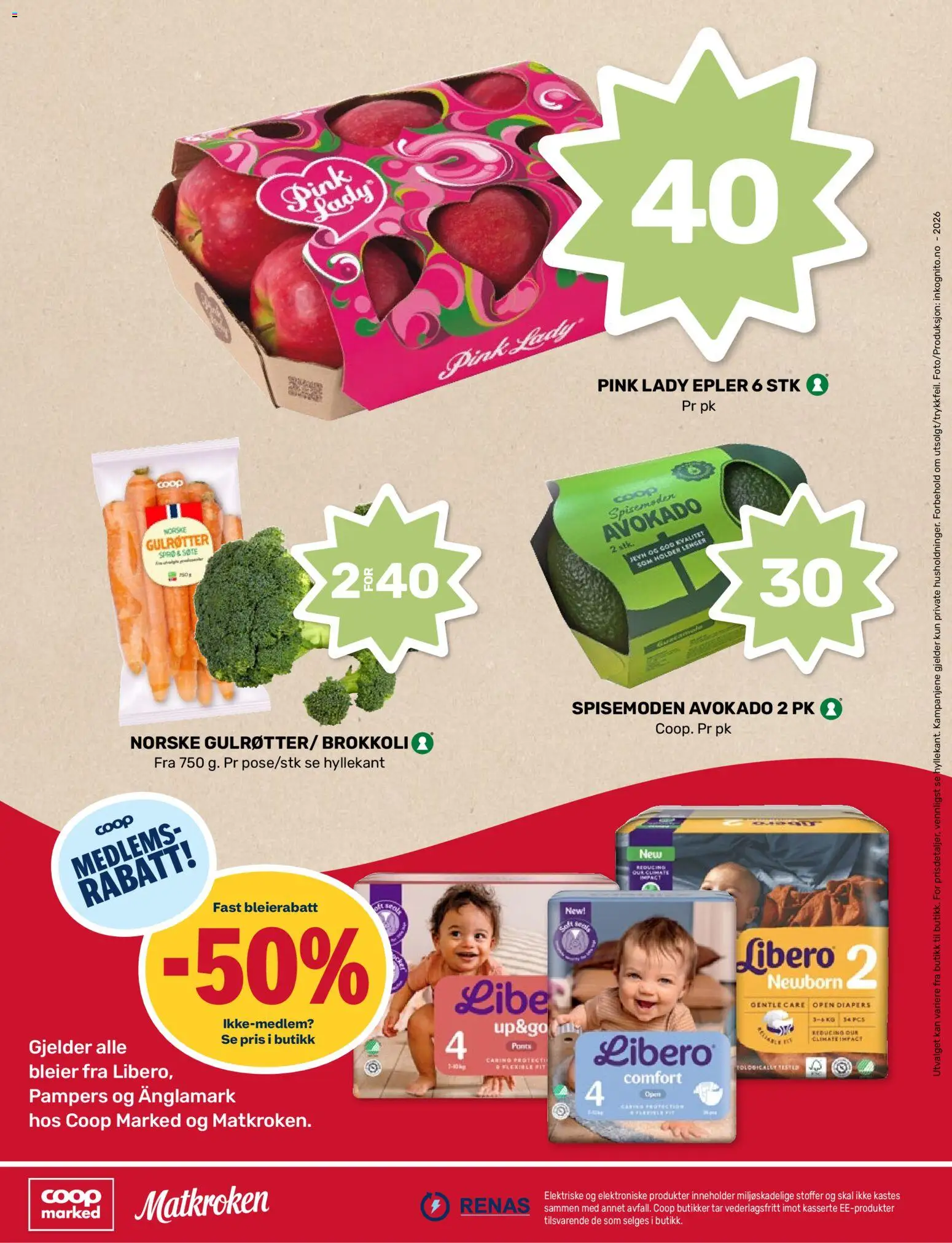 {H1} | Side: 8 | Produkter: Електровелосипед, Epler, Медіапрогравач, Brokkoli