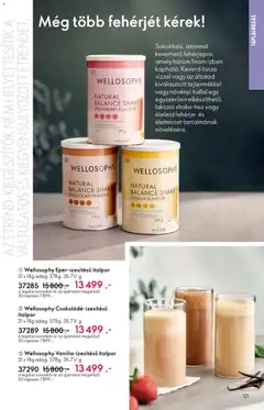 Katalógus Oriflame 2025/17 - amely érvényes a következő dátumtól: 03.12.2025 | Oldal: 121 | Termékek: Fehérje, Italpor