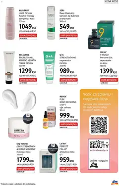 DM Drogerie katalog - pregled DM Drogerie kataloga - važi od 01.01.2026 | Strana: 17 | Proizvode: Protein, Šampon, Ulje za kosu, Ulje
