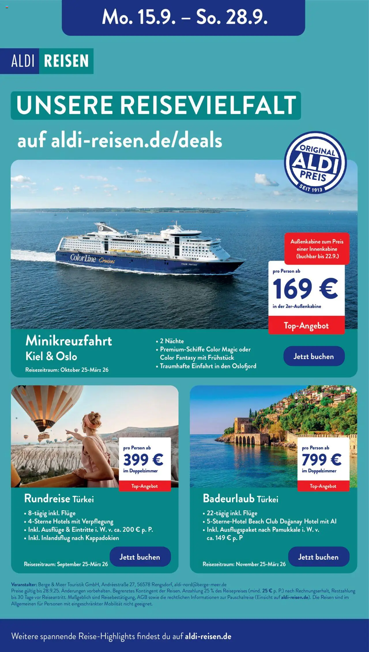 Aldi Prospekt 	 – gültig ab 15.09.2025 | Seite: 39