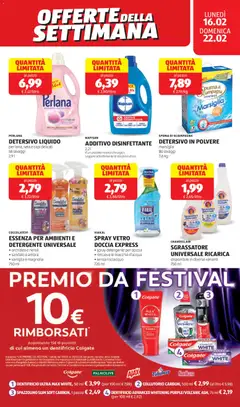 Anteprima del volantino COCCOLATEVI ESSENZA PER AMBIENTI E DETERGENTE UNIVERSALE, orchidea e neroli, sandalo e ambra, vaniglia e magnolia 750 ml valido a partire dal 16.02.2026 | Pagina: 17