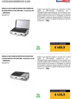 Anteprima del volantino Eurobrico Barbecue a Gas catalogo valido a partire dal 23.07.2025 | Pagina: 10
