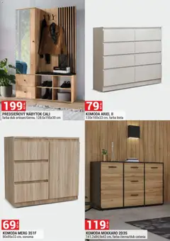 Merkury Market leták platný od 01.03.2026 | Strana: 33 | Produkty: Nábytok, Predsieňový nábytok, Komoda