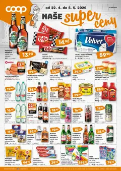 Náhled letáku Trefa leták - COOP naše super ceny od 22.04.2026