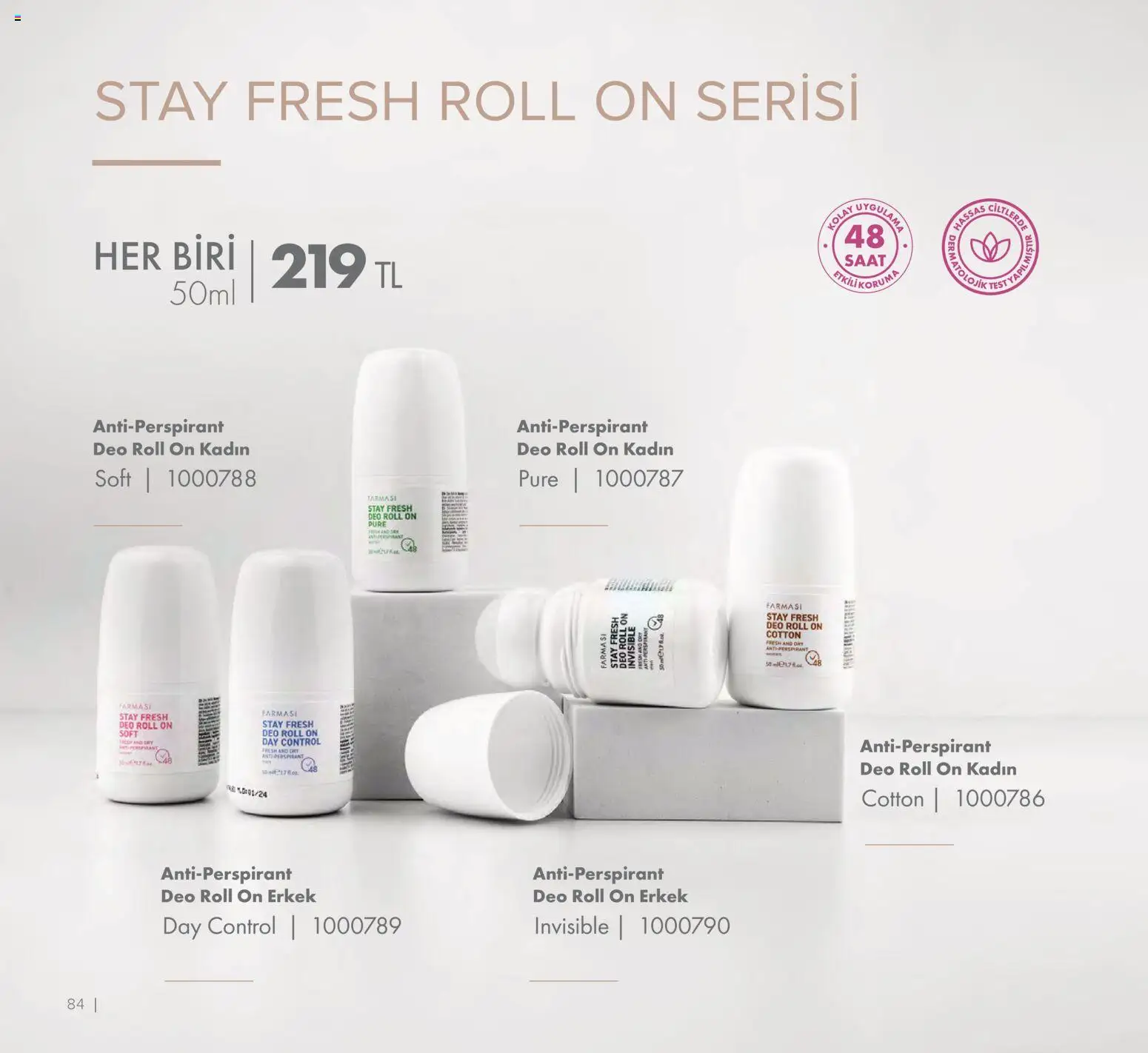 Farmasi Katalog - 01.11.2025 tarihinden itibaren geçerlidir | Sayfa: 84