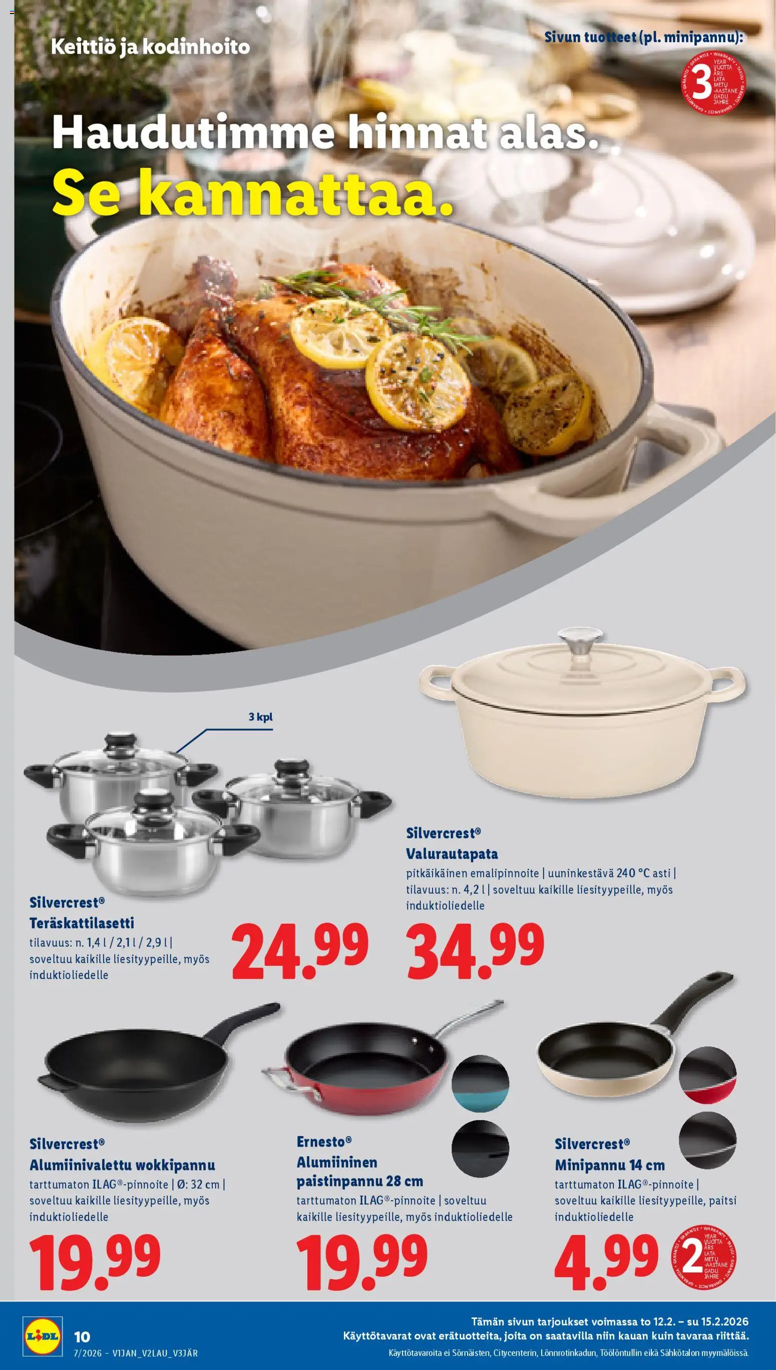 Lidl tarjoukset – voimassa 12.02.2026 alkaen | Sivu: 12