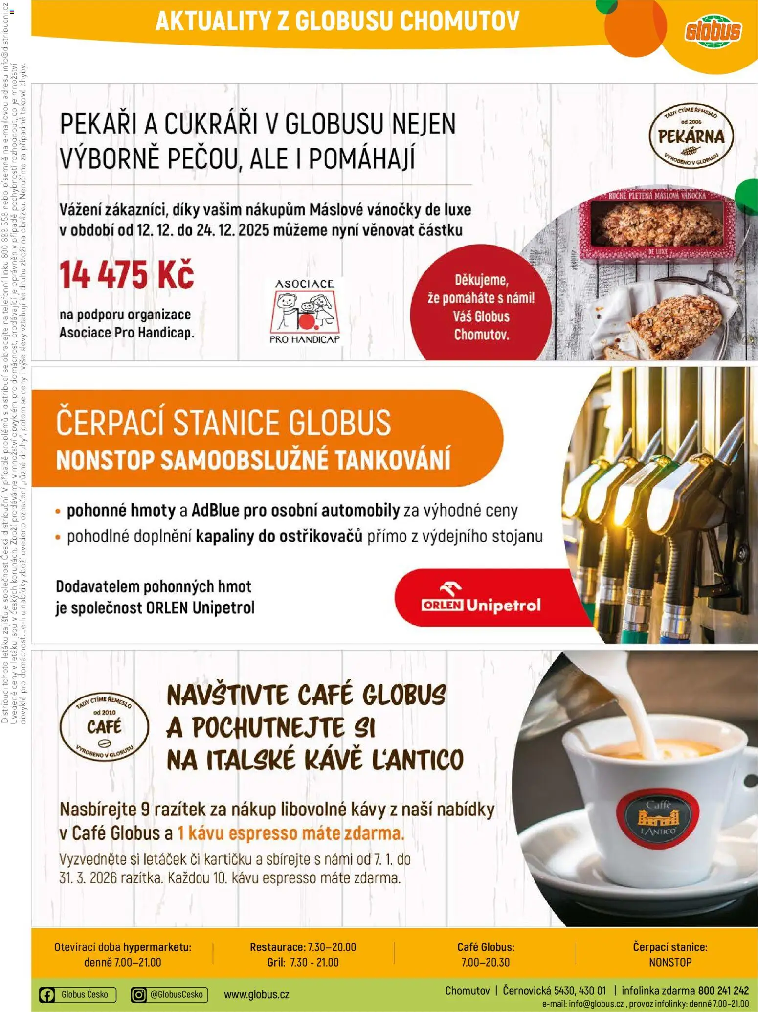 Globus leták - Chomutov od 14.01.2026 | Strana: 36 | Produkty: Globus, Gril, Pekárna