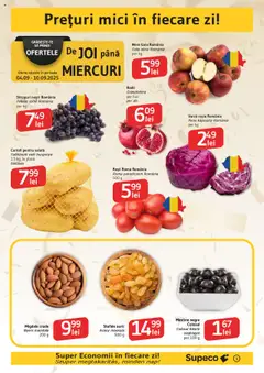 Noul catalog Supeco – valabil de la 04.09.2025 | Pagină: 5 | Produse: Struguri, Hijyenik ped, Migdale, Stafide