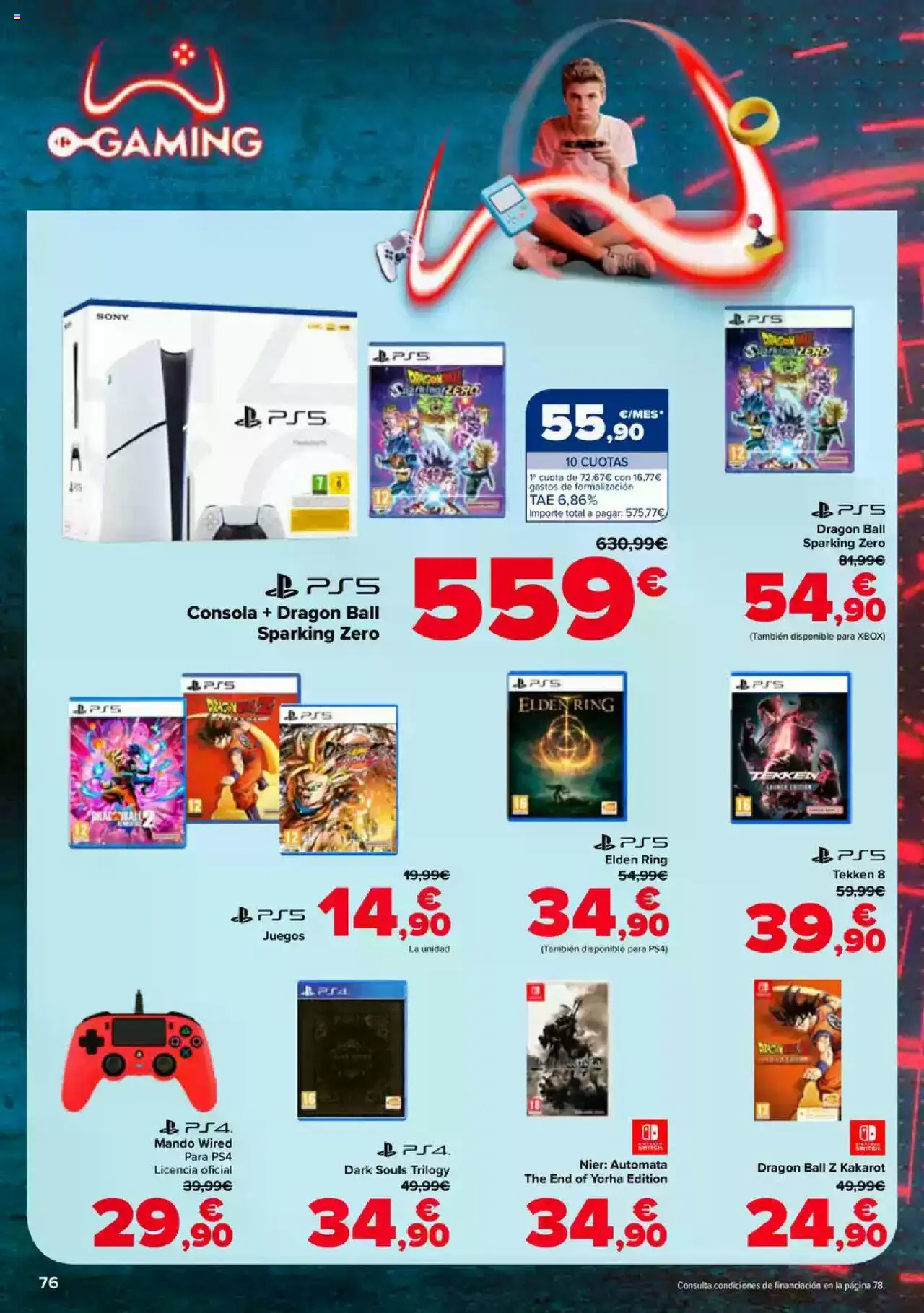 Carrefour folleto │ válido desde el 26.06.2025 | Página: 75 | Productos: Consola, Nintendo, Video, Xbox