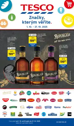 Náhled letáku Tesco katalog od 01.10.2025