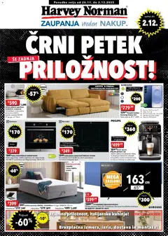 Harvey Norman katalog akcije – veljaven od 26.11.2025