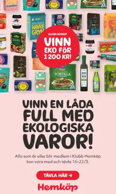 Hemköp erbjudanden - Förhandsvisning av reklamblad från butik Hemköp aktuell från 16.03.2026 | Sida: 8