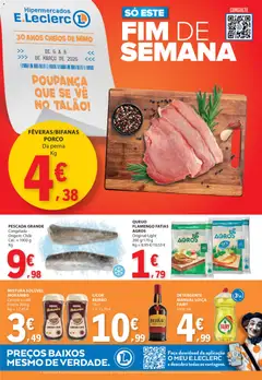Pré-visualização E.Leclerc Catálogo Fim de Semana válido de 06.03.2026