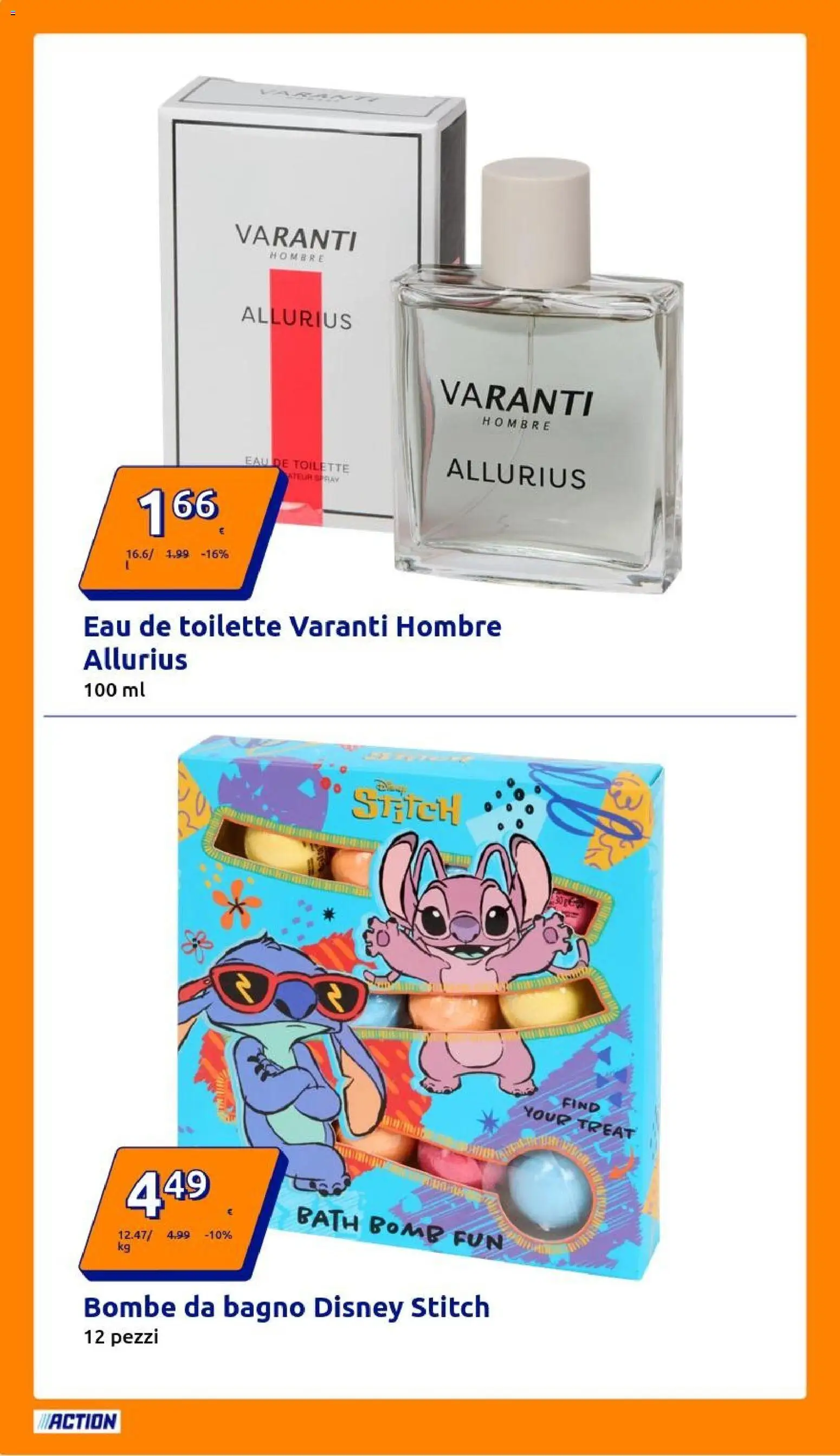 Volantino Action del 12.11.2025 | Pagina: 14 | Prodotti: Bagno