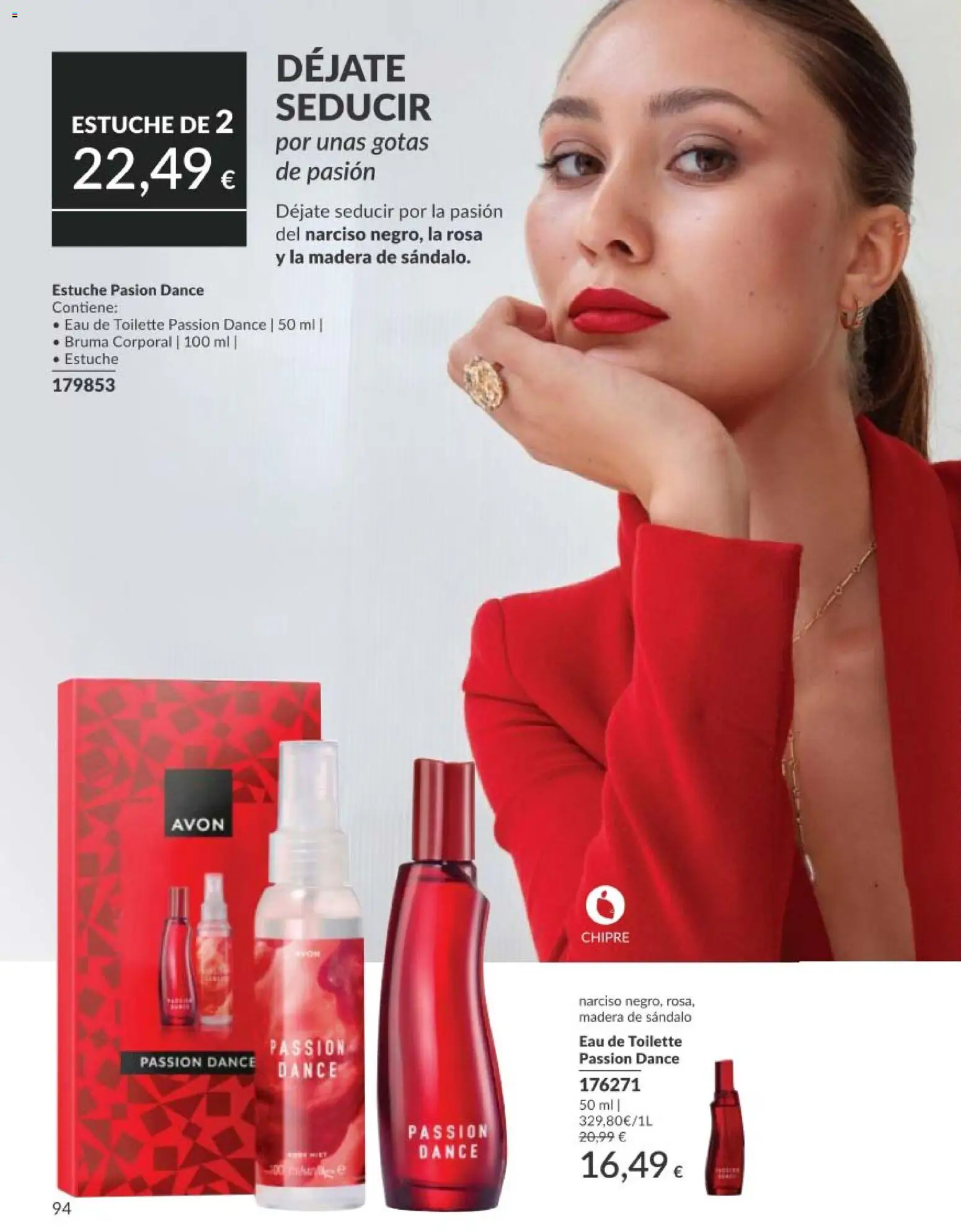 Catálogo AVON campaña 5 │ válido desde el 01.05.2026 | Página: 94 | Productos: Perfume, Eau de toilette