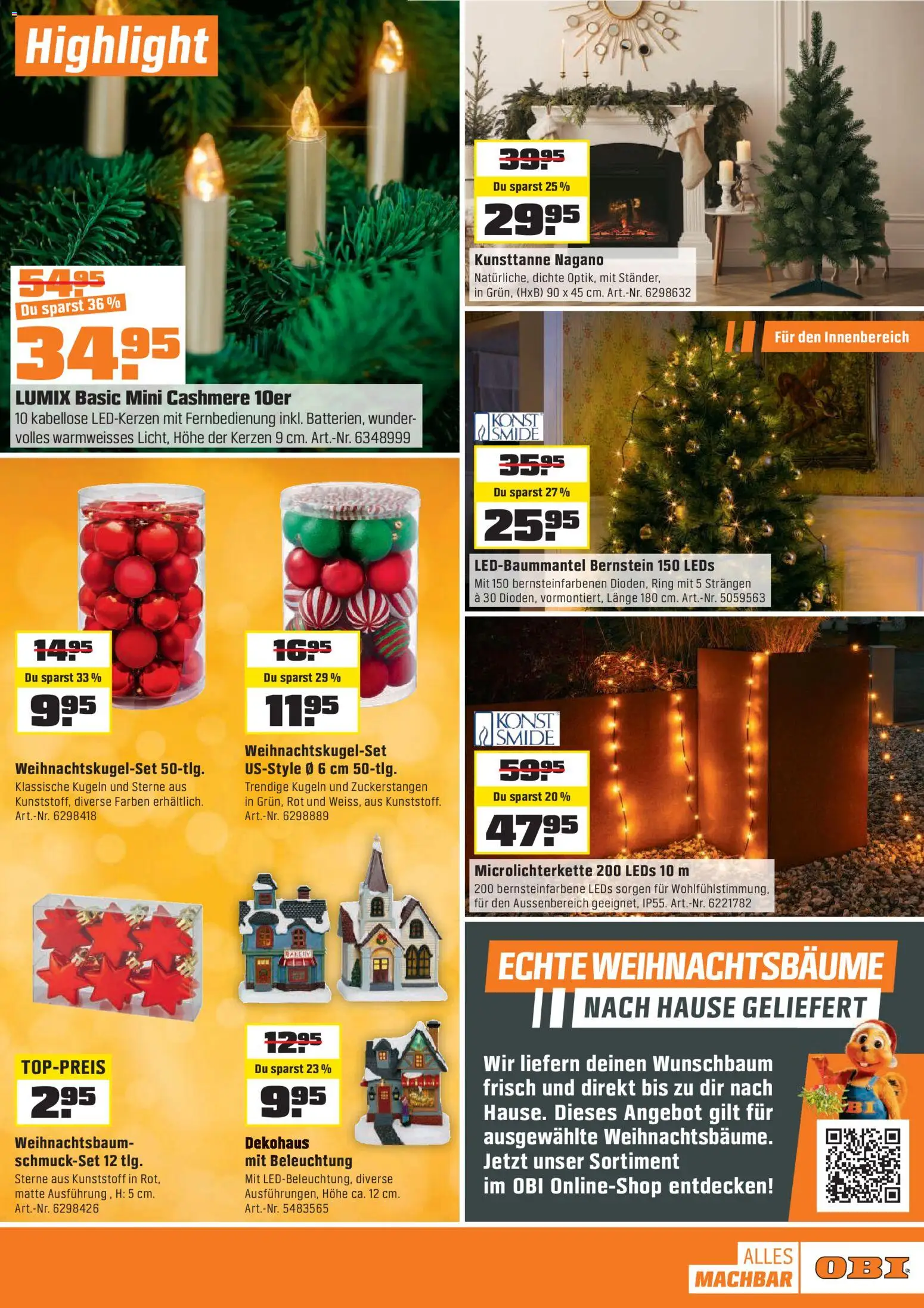 OBI - Die OBI Weihnachtswelt. – gültig ab 30.11.2025 | Seite: 3