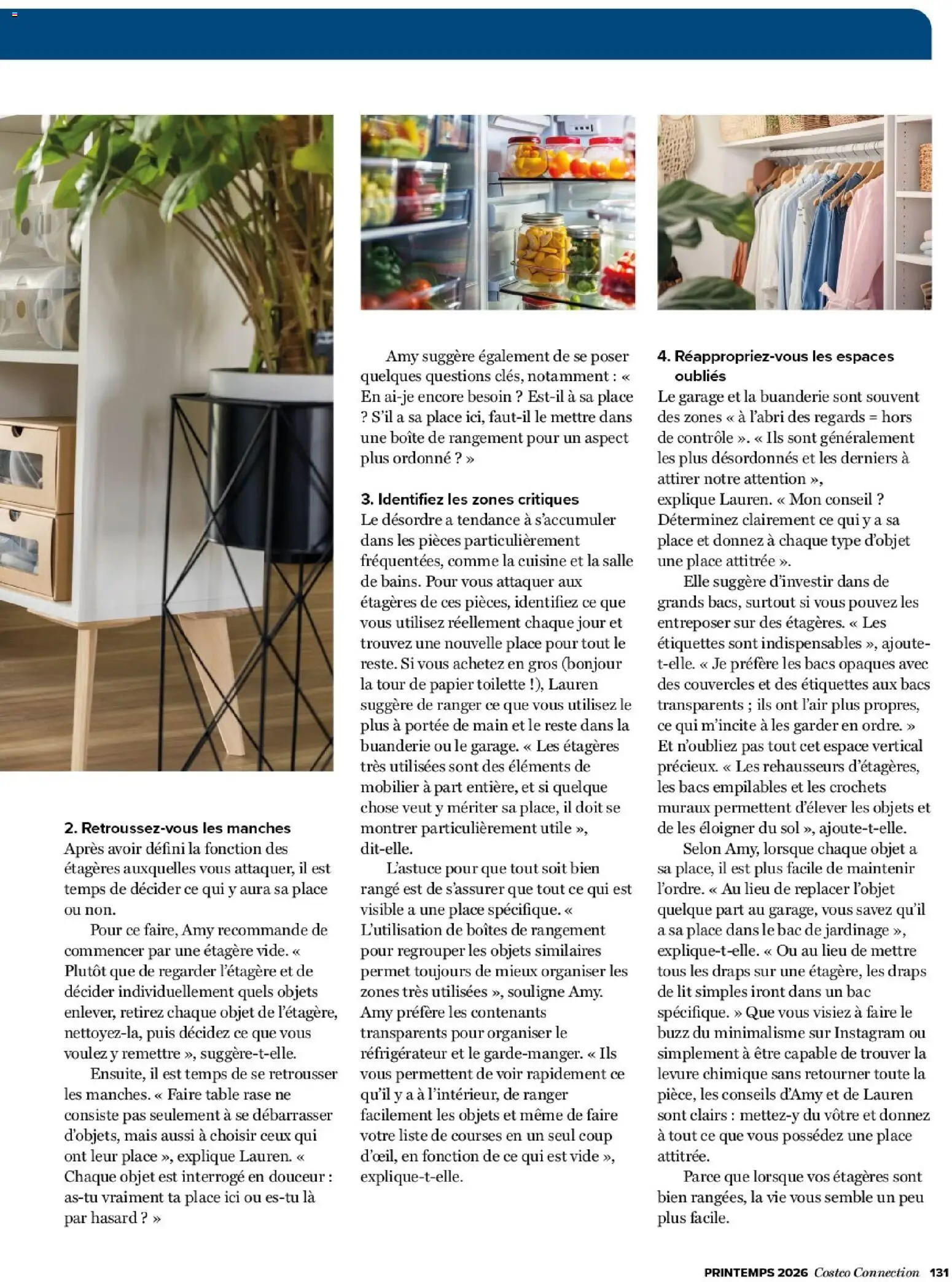 {H1} | Page: 131 | Produits: Mais, Levure, Étagère, Table