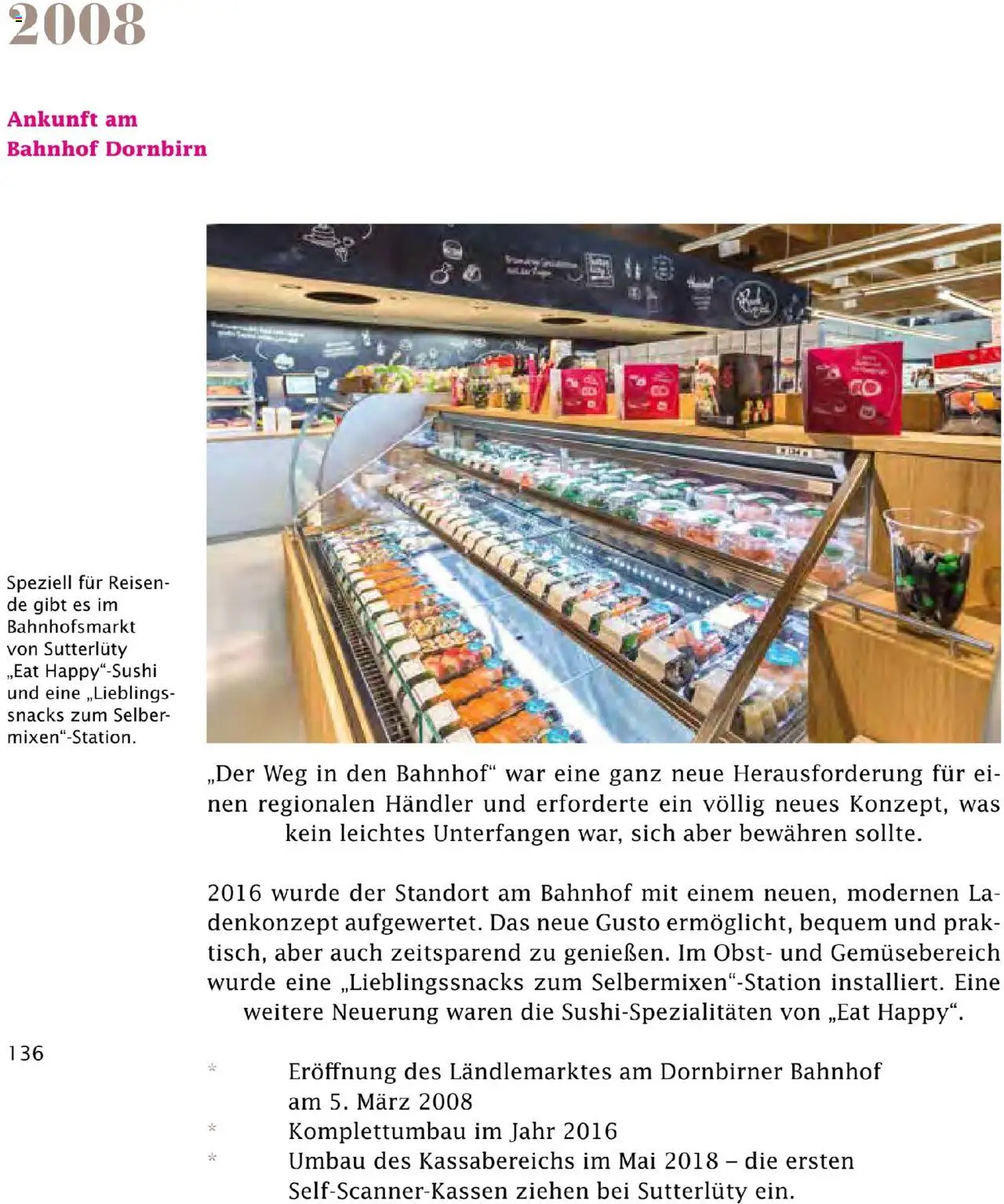 Sutterlüty Unsere Chronik gültig ab 01.08.2025 | Seite: 136 | Produkte: Obst