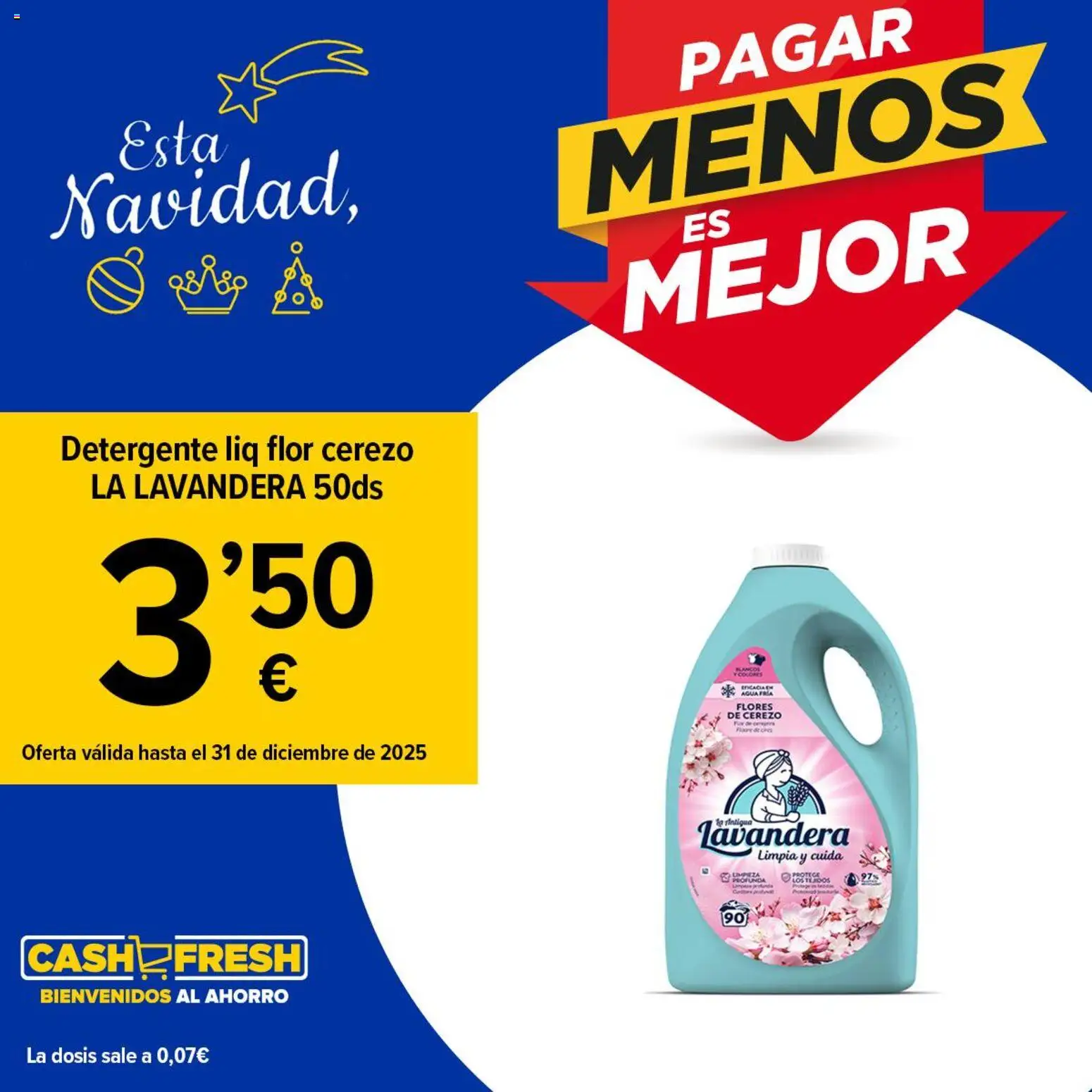 Cash Fresh folleto │ válido desde el 22.12.2025 | Página: 3 | Productos: Detergente