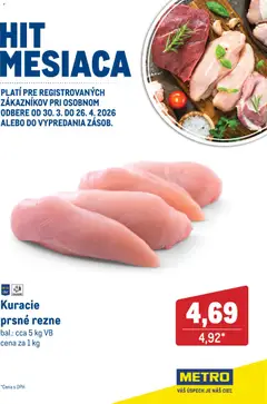 Metro leták platný od 30.03.2026