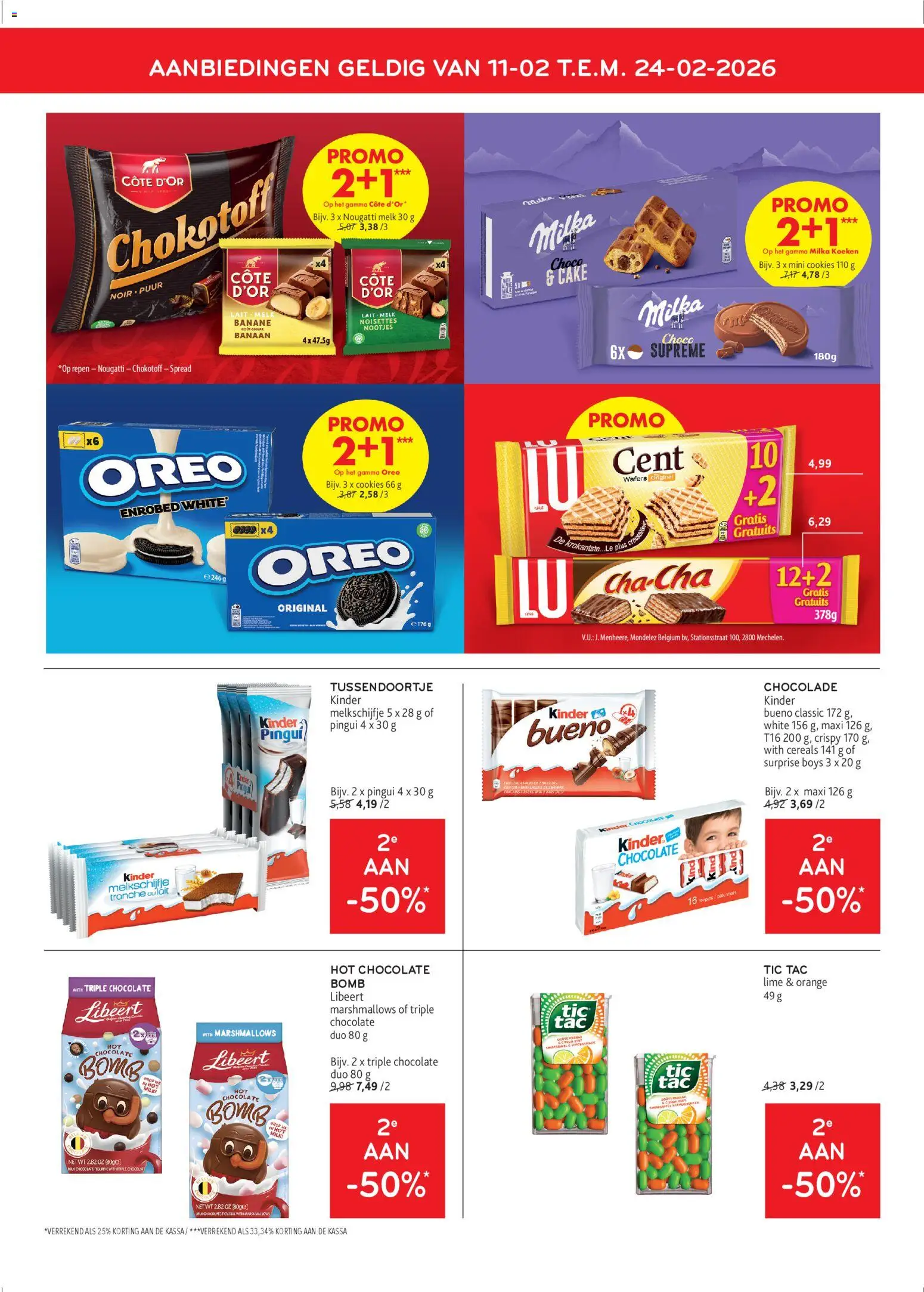 {H1} | Pagina: 8 | Producten: Oreo, Banaan, Repen, Chocolade