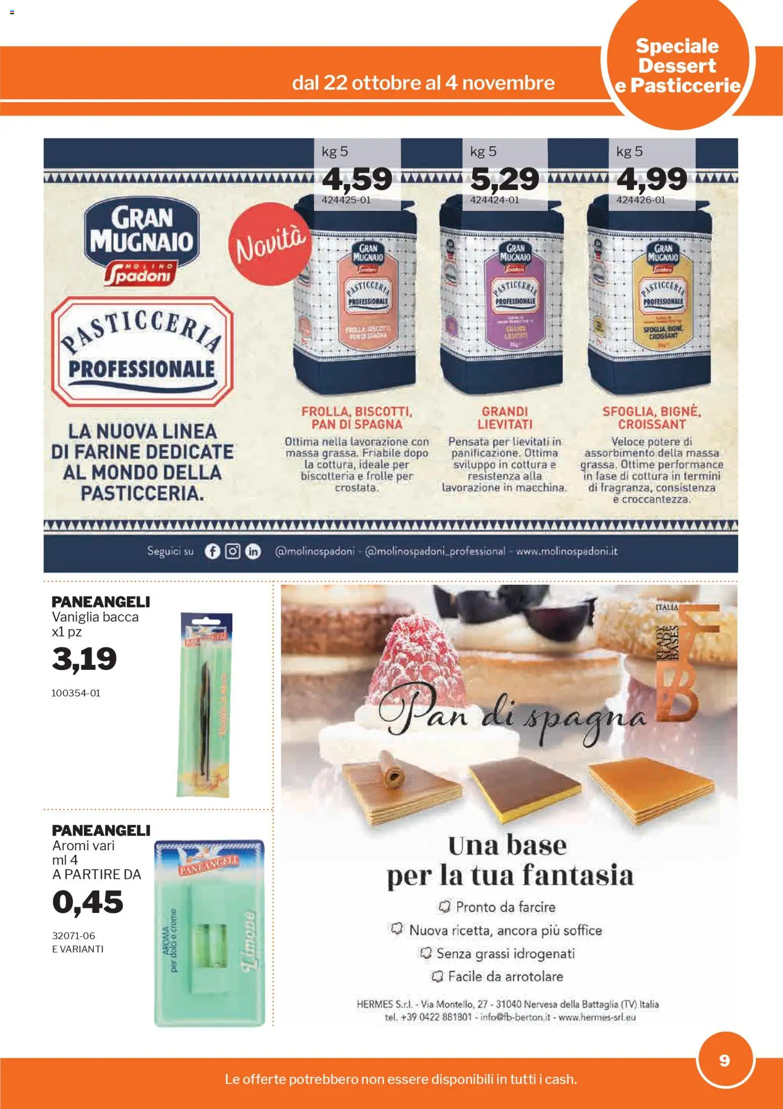 Volantino Sogegross del 22.10.2025 | Pagina: 9 | Prodotti: TV, Croissant