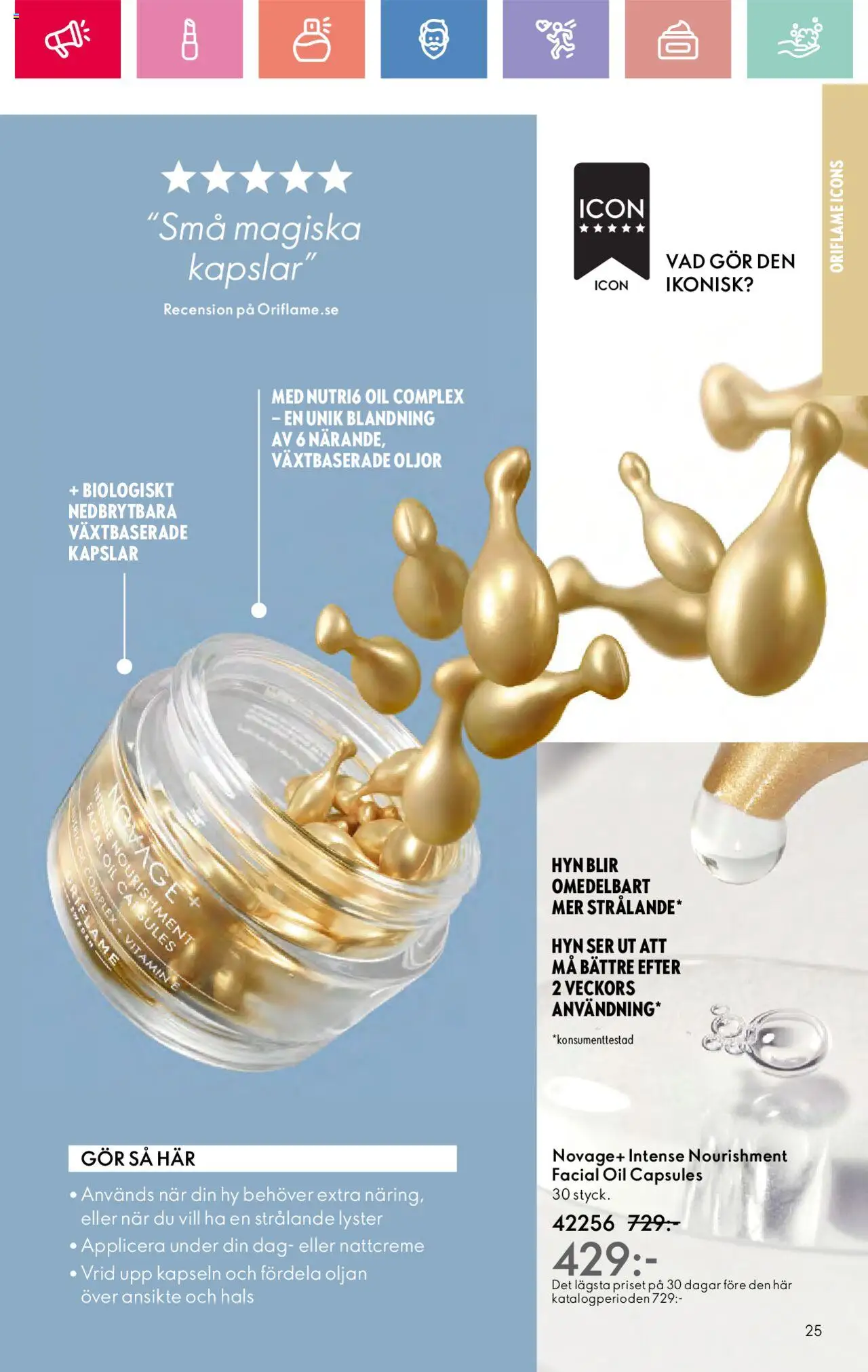 Oriflame reklamblad aktuell från 03.08.2025 | Sida: 25