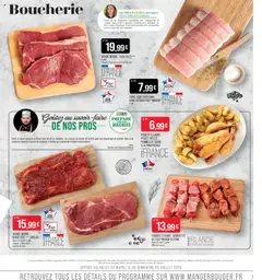  | Page: 7 | Produits: Filet mignon, Porc, Pommes, Pommes de terre
