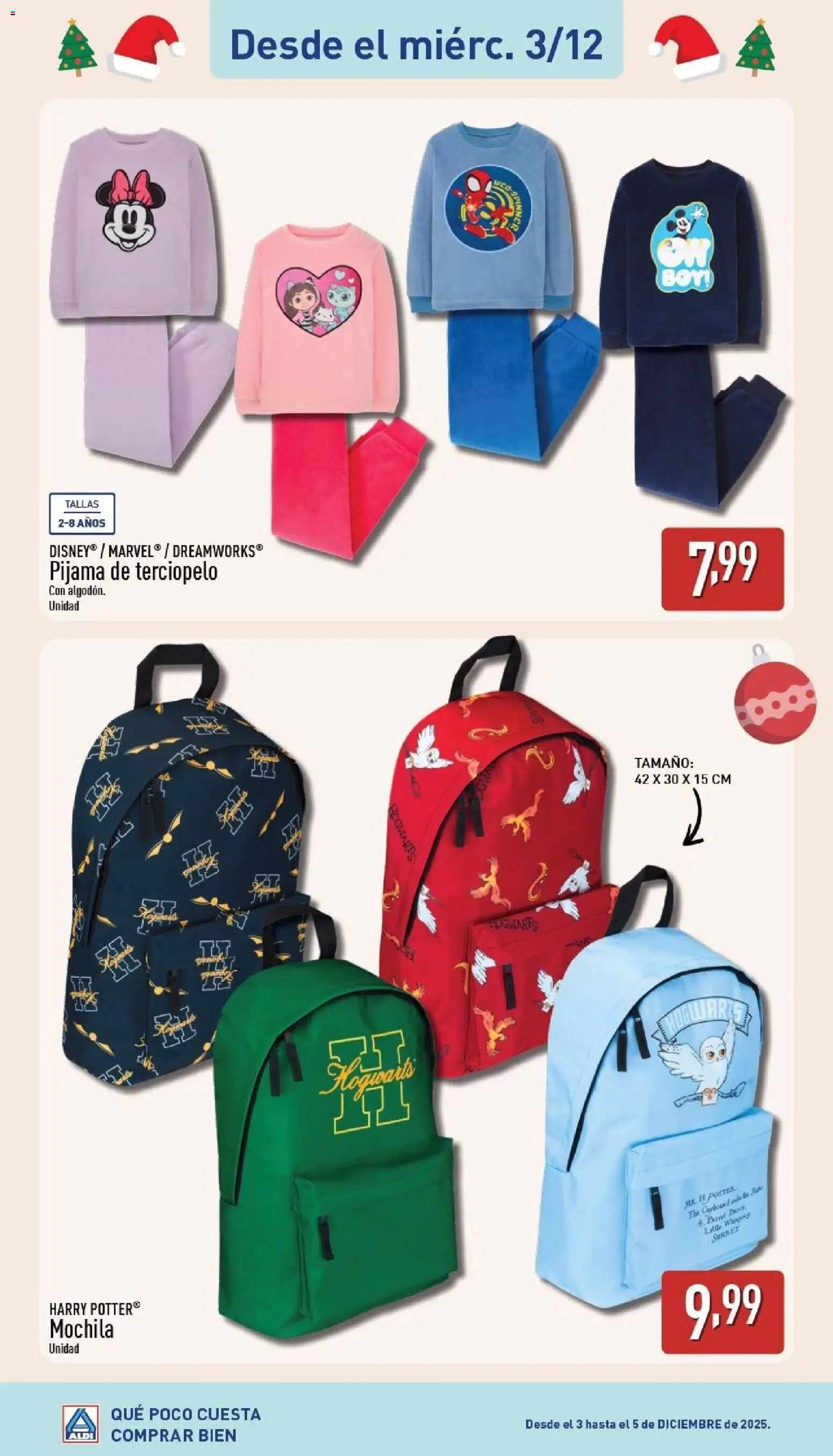 Aldi folleto Baleares │ válido desde el 02.11.2025 | Página: 94 | Productos: Pijama, Mochila