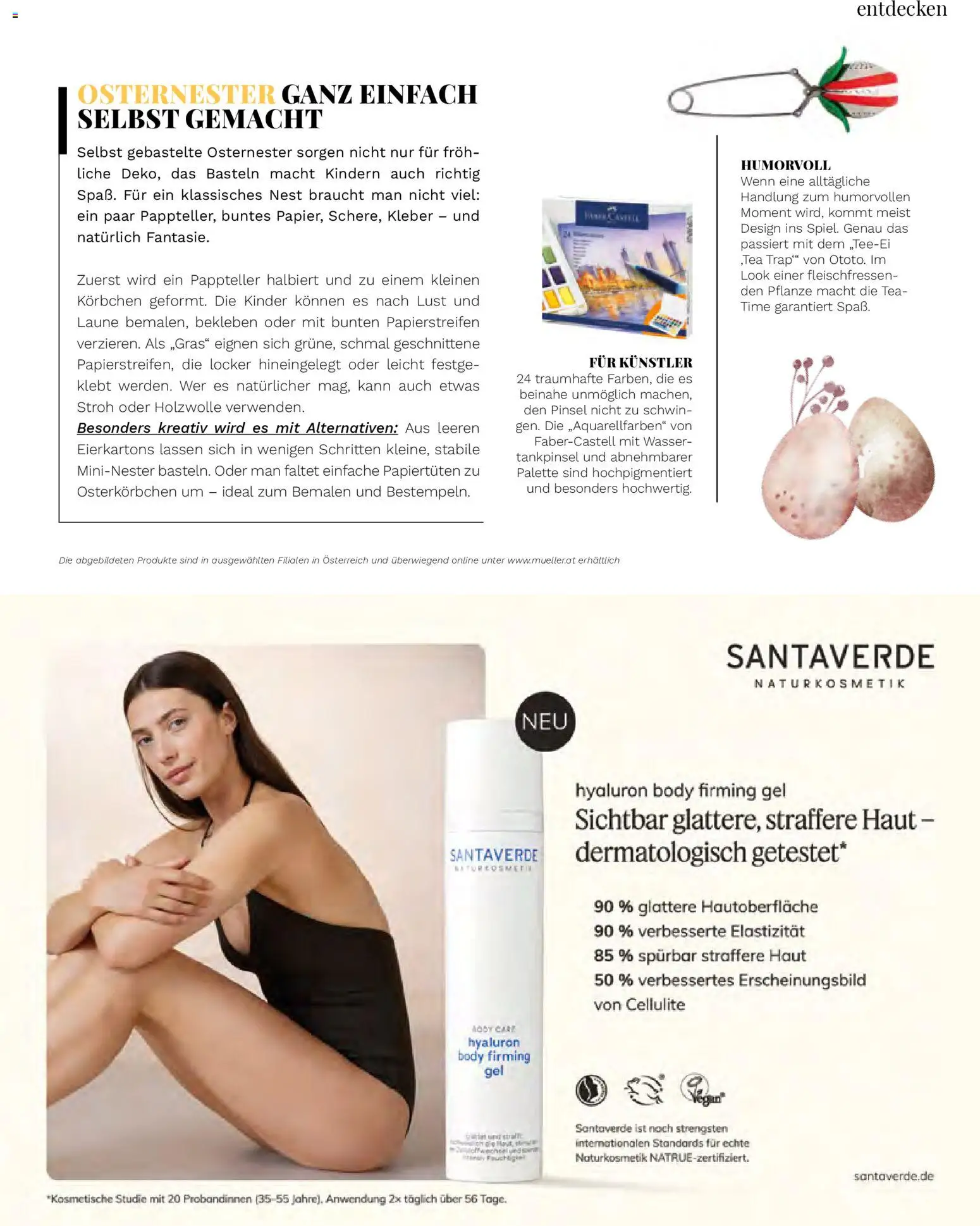 Müller Magazine Lifestyle 2/26 gültig ab 01.03.2026 | Seite: 49 | Produkte: Wasser, Pinsel