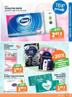 Katalog Studenac - Pregled kataloga iz trgovine Studenac, vrijedi od 03.12.2025 | Stranica: 35 | Proizvodi: Vlažne maramice, Zewa, Nivea, Pampers