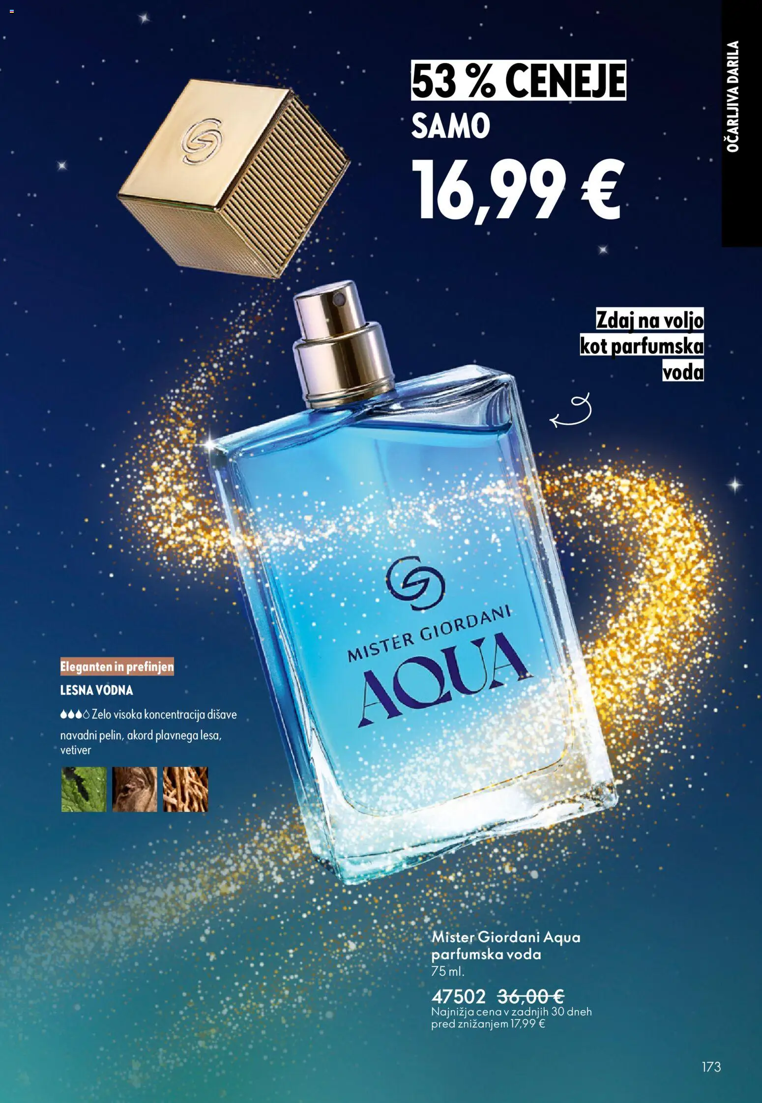 Novi Oriflame katalog ponudbe – veljaven od 19.11.2025 | Stran: 173 | Izdelki: Voda, Parfumska voda