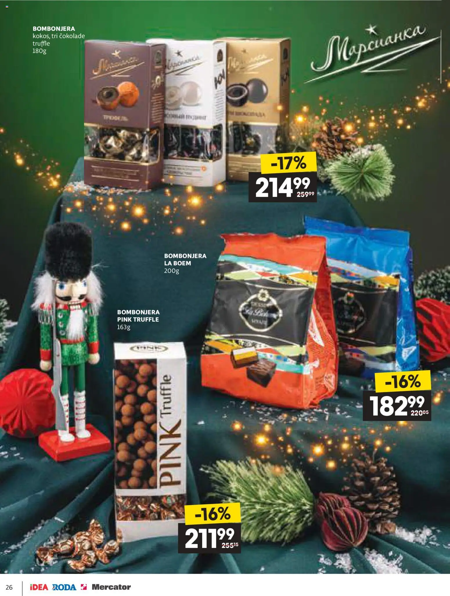 Idea katalog - važi od 11.12.2025 | Strana: 26 | Proizvode: Bombonjera