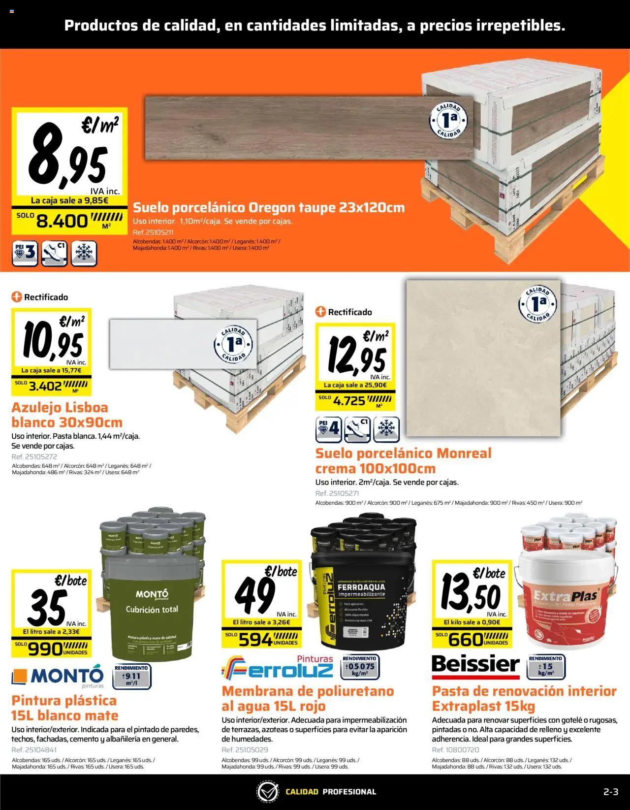 Obramat folleto │ válido desde el 19.09.2025 | Página: 3 | Productos: Pasta, Crema, Pintura plástica, Caja