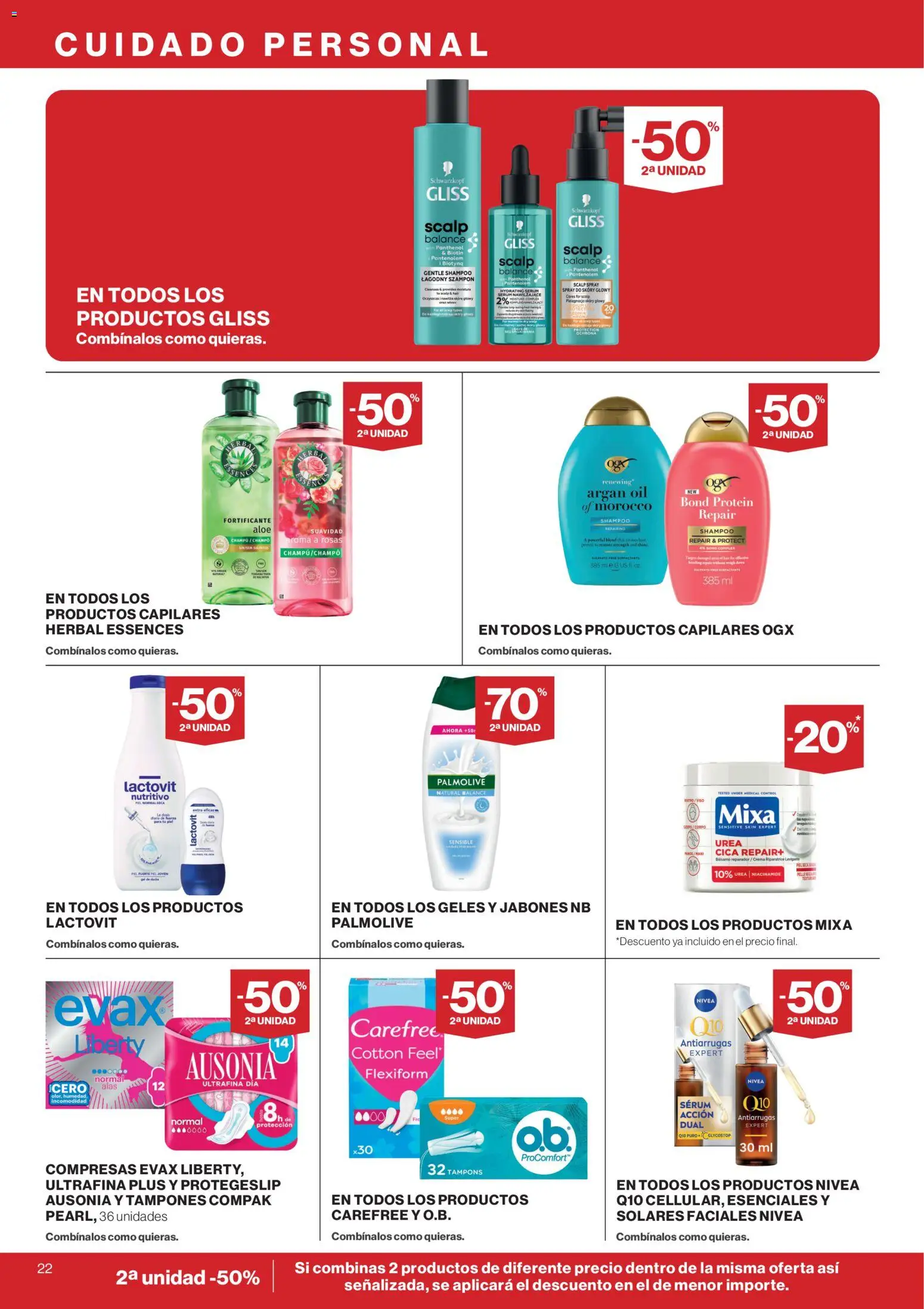 Supercor folleto │ válido desde el 12.02.2026 | Página: 22 | Productos: Champú, Tampones, Sérum, Γλυφιτζούρι