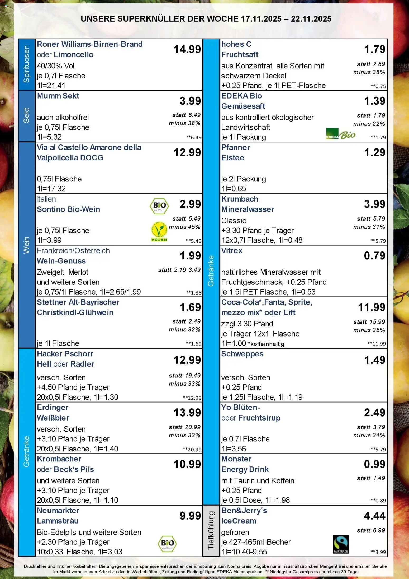 Simmel - Bayern – gültig ab 17.11.2025 | Seite: 4 | Produkte: Erdinger, Merlot, Pils, Hohes c