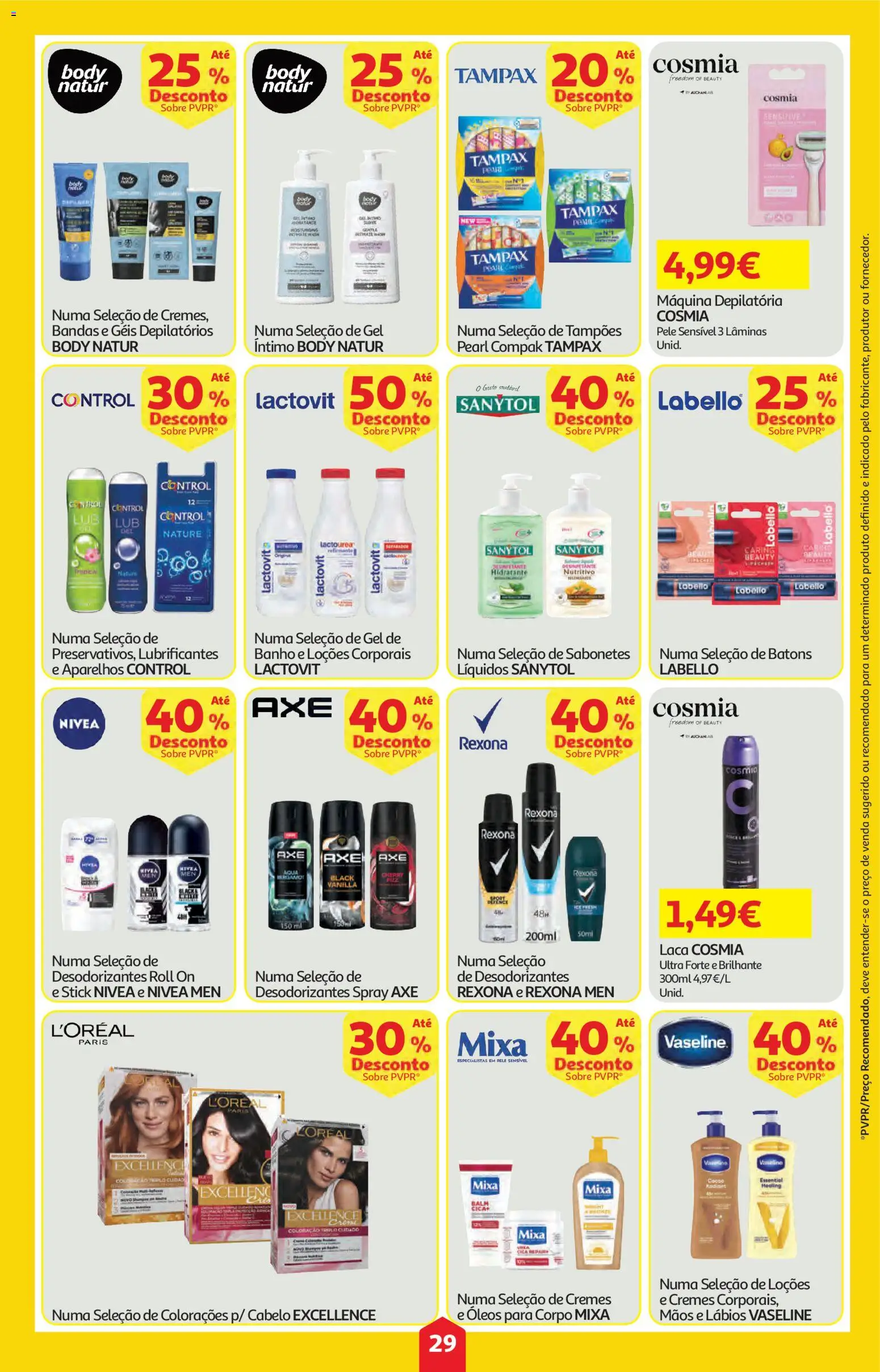 Auchan folheto │ válido de 09.04.2026 | Página: 29 | Produtos: Banho