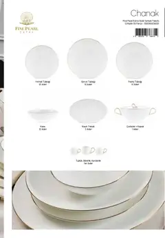 04.09.2025 tarihinden itibaren geçerli olan Karaca kataloğu önizlemesi | Sayfa: 23 | Ürünler: Kaşe, Yemek takımı