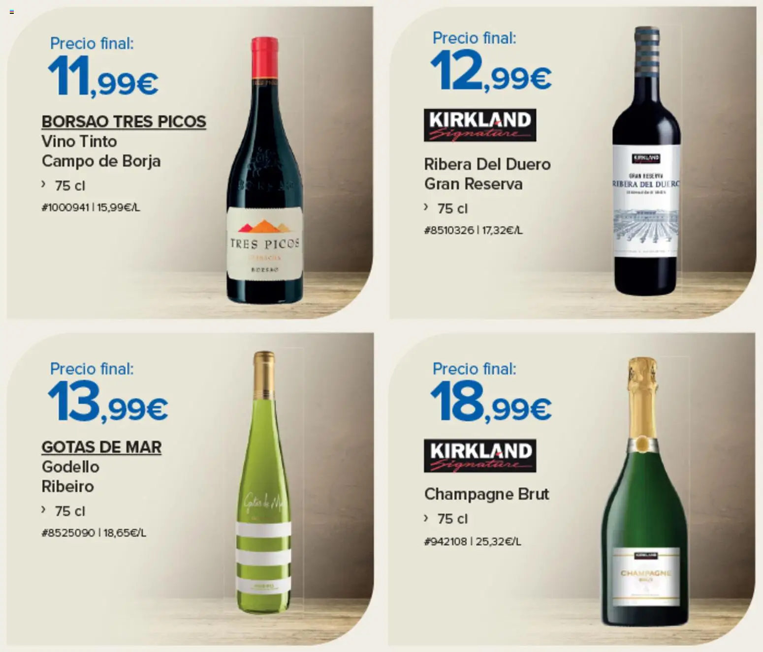 Costco catálogo │ válido desde el 27.10.2025 | Página: 4 | Productos: Vino