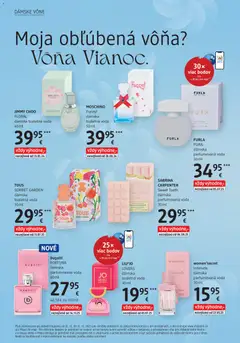 dm drogerie leták platný od 01.12.2025 | Strana: 4 | Produkty: Toaletná voda, Sorbet, Voda