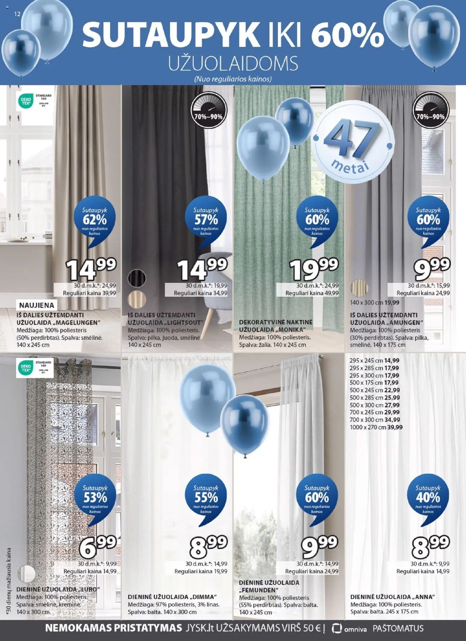 JYSK akcijos nuo 14.04.2026 | Puslapis: 12