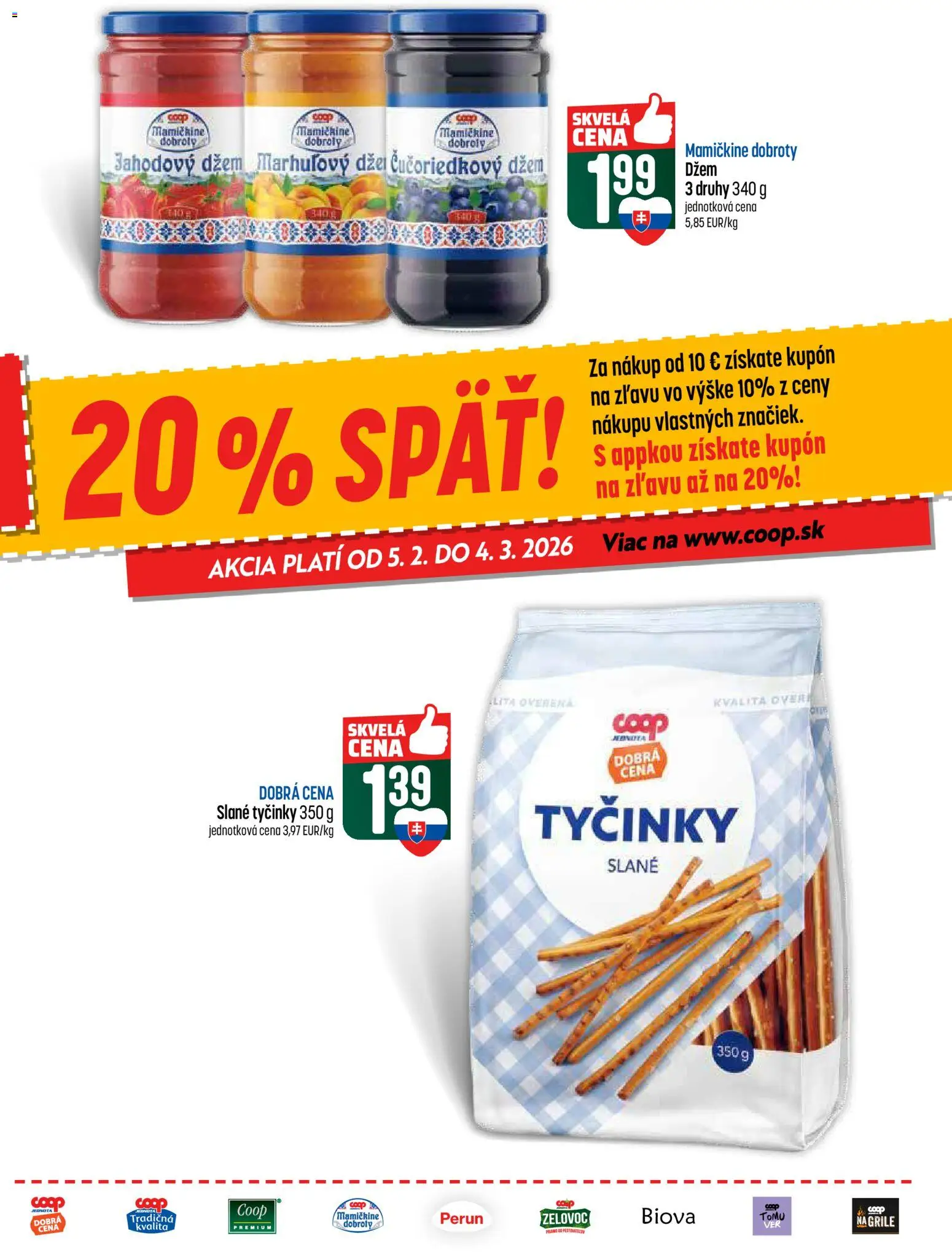 Nové COOP Jednota akcie – leták je platný od 26.02.2026 | Strana: 11