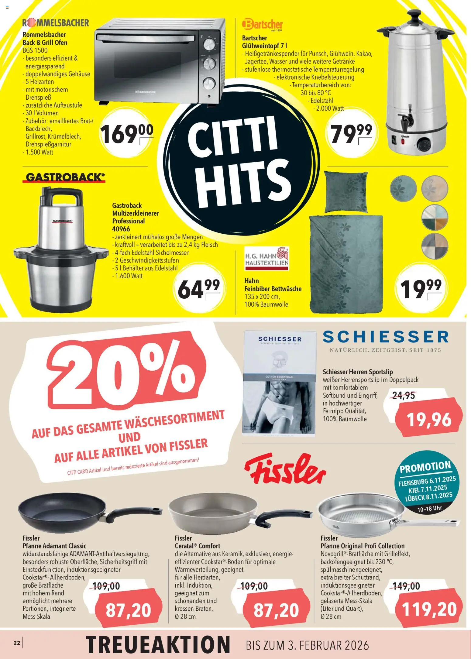 CITTI Markt Prospekt 	 – gültig ab 05.11.2025 | Seite: 24 | Produkte: Grill, Bettwäsche, Wasser, Fleisch