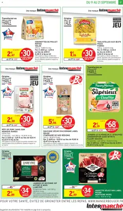  | Page: 17 | Produits: Volaille, Œufs, Jambon, Porc