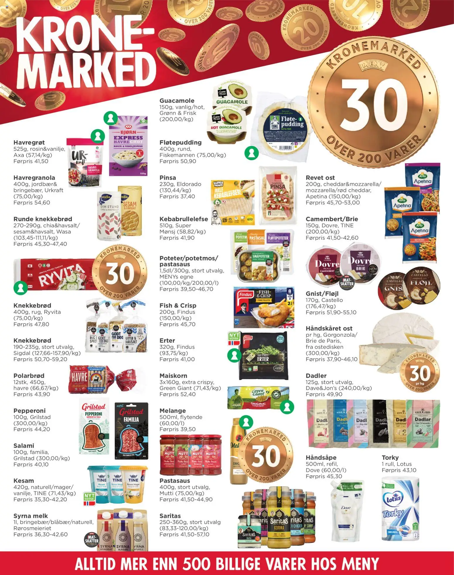 {H1} | Side: 6 | Produkter: Håndsåpe, Urter, Prosecco, Підставка