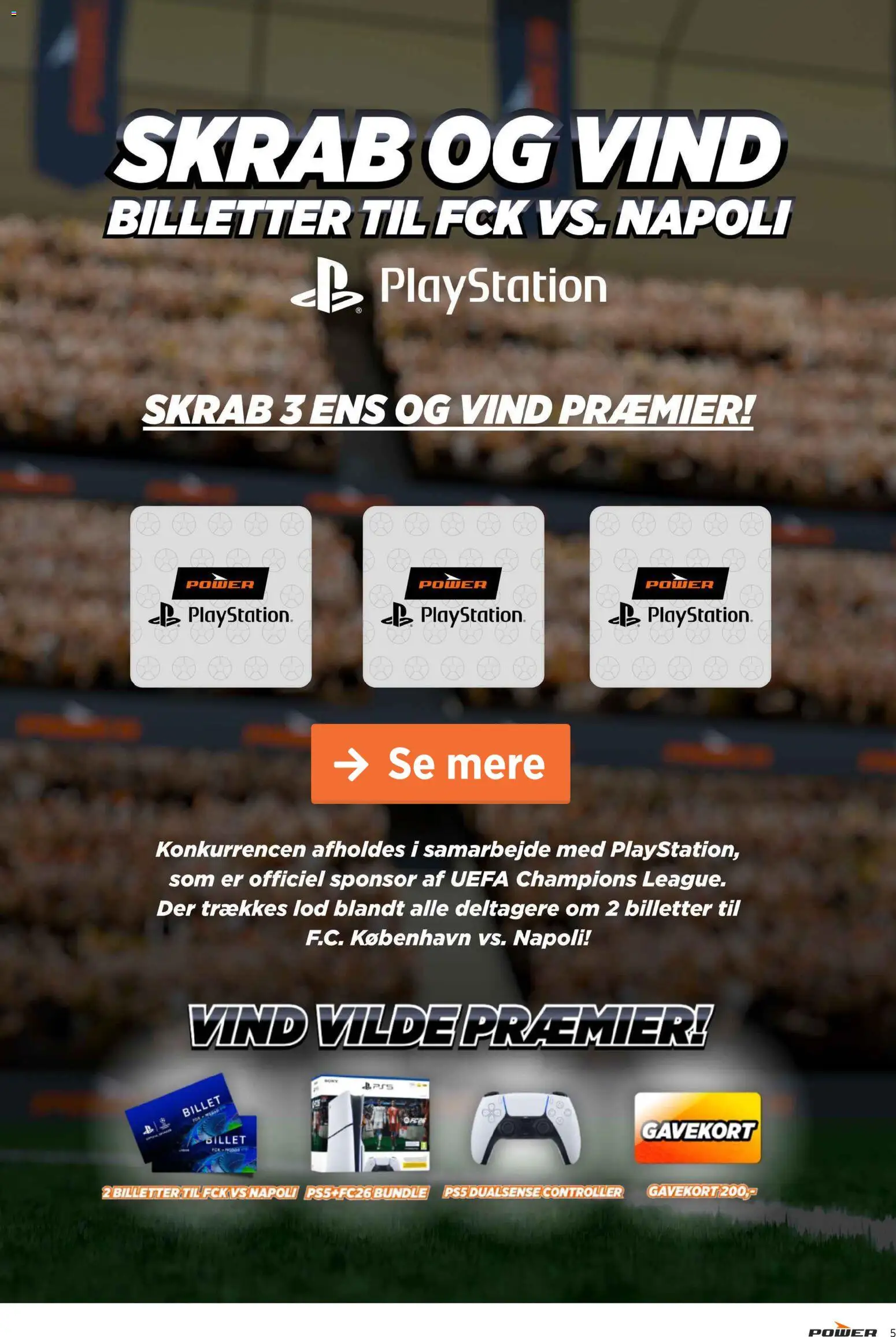Power tilbudsavis – gyldig fra 24.10.2025 | Side: 5 | Produkter: Søm, Playstation