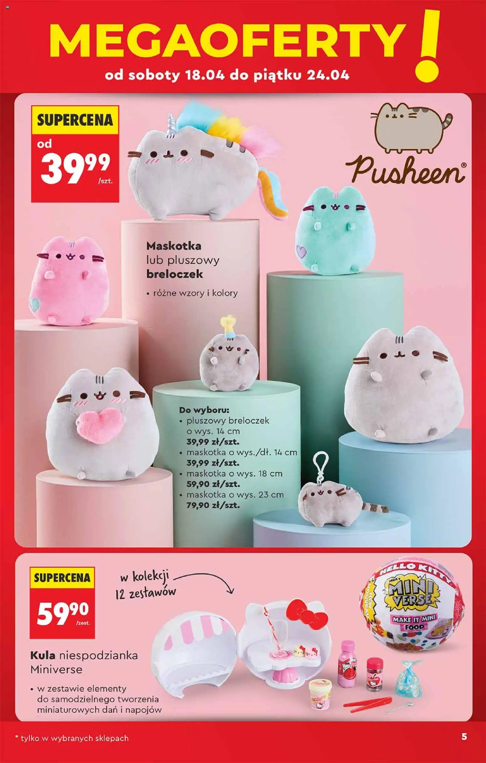 Biedronka gazetka - Hity i inspiracje od 18.04.2026 | Strona: 5