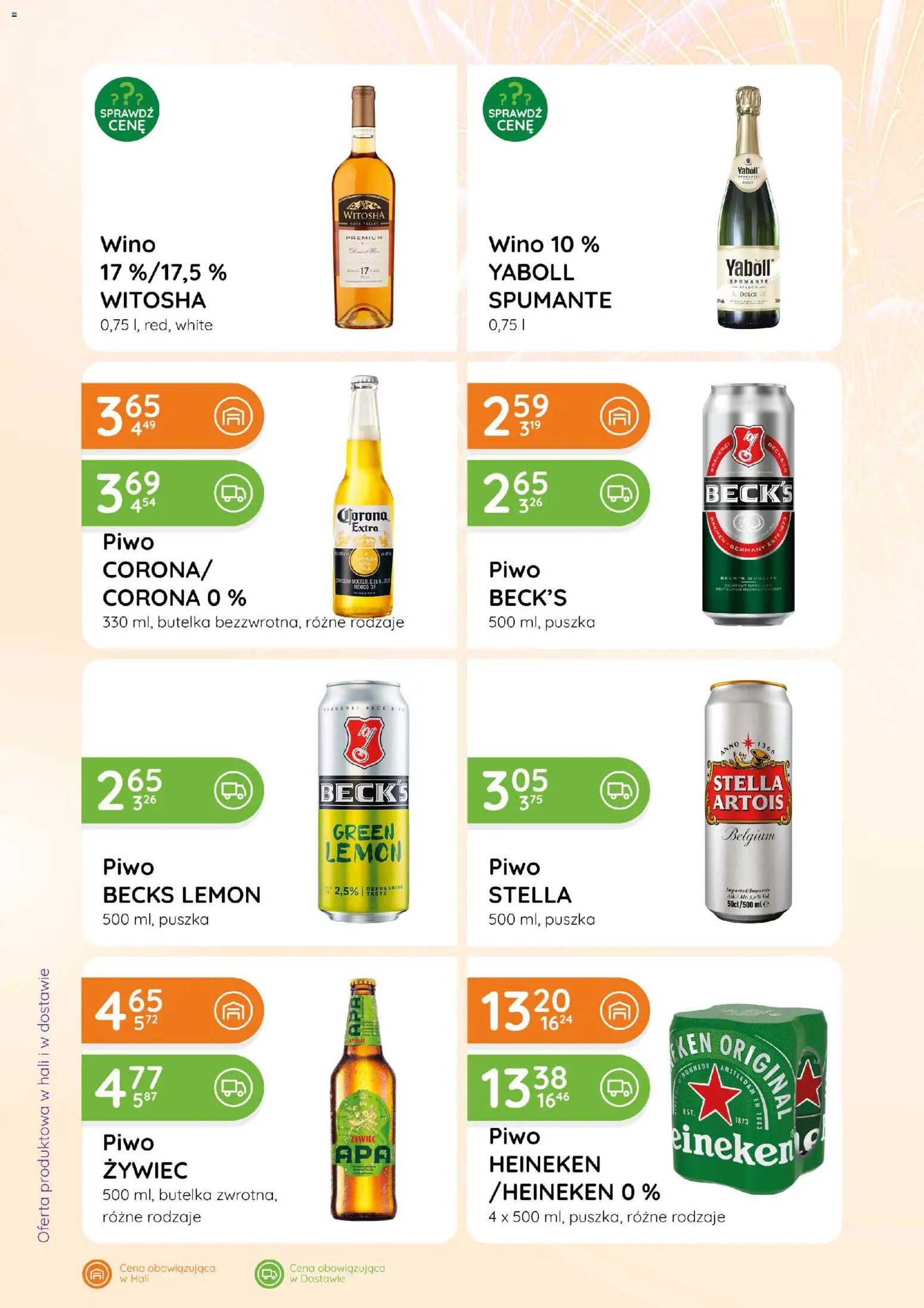 Eurocash Gazetka - Katalog Alkoholowy od 01.01.2026 | Strona: 62 | Produkty: Wino, Piwo, Heineken