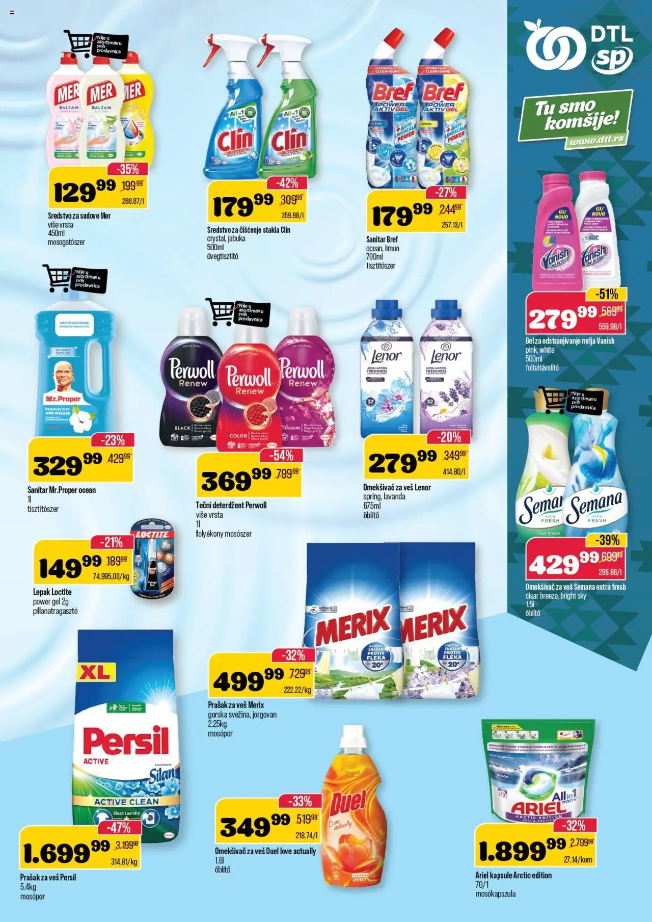 Senta Promet katalog - važi od 30.07.2025 | Strana: 15 | Proizvode: Tečni deterdžent, Ariel, Kapsule, Prašak za veš